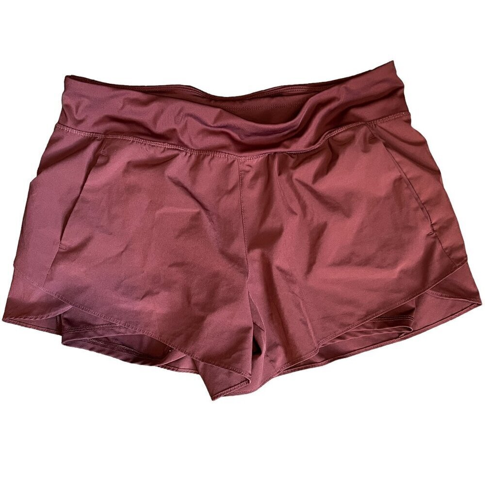 Avia Red Built in Compression Shorts in Red